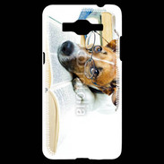 Coque Samsung Grand Prime 4G Chien littéraire
