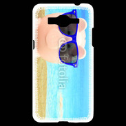 Coque Samsung Grand Prime 4G Cochon à la mer