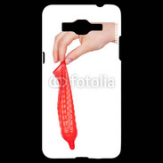 Coque Samsung Grand Prime 4G préservatif rouge
