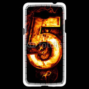 Coque Samsung Grand Prime 4G Cinq en feu