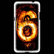 Coque Samsung Grand Prime 4G Six en feu
