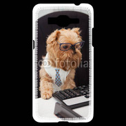 Coque Samsung Grand Prime 4G Chien informaticien