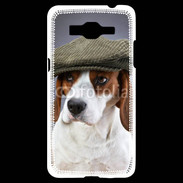 Coque Samsung Grand Prime 4G Beagle avec casquette