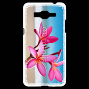 Coque Samsung Grand Prime 4G Fleurs à la plage
