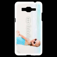 Coque Samsung Grand Prime 4G Petite fille à la plage