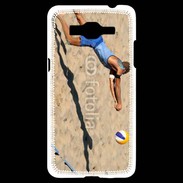 Coque Samsung Grand Prime 4G Volley ball sur plage
