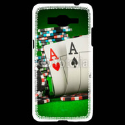 Coque Samsung Grand Prime 4G Paire d'As au poker 75