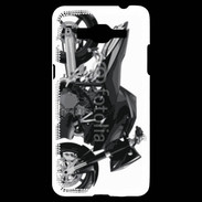 Coque Samsung Grand Prime 4G Tuning moto noire