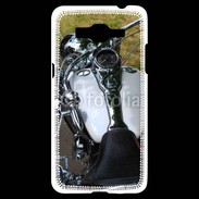 Coque Samsung Grand Prime 4G Moto chromée