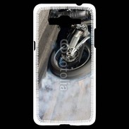 Coque Samsung Grand Prime 4G Roue en feu dragster 8