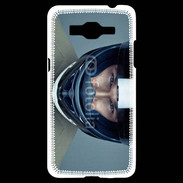 Coque Samsung Grand Prime 4G homme avec casque de moto