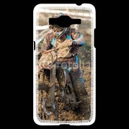 Coque Samsung Grand Prime 4G Moto cross dans la boue 15