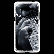 Coque Samsung Grand Prime 4G Musicien de blues à la guitare