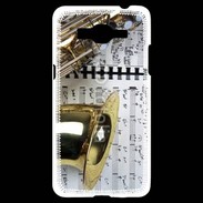 Coque Samsung Grand Prime 4G Saxophone et partitions 15
