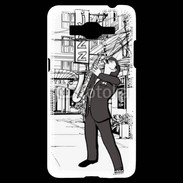 Coque Samsung Grand Prime 4G La vie en Jazz noir et blanc 55