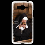 Coque Samsung Grand Prime 4G Nonne en prière 2
