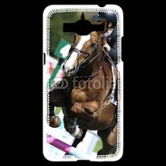 Coque Samsung Grand Prime 4G Saut d'obstacle Equitation