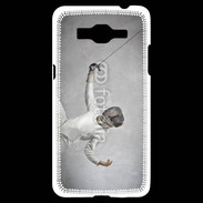 Coque Samsung Grand Prime 4G Escrime noir et blanc
