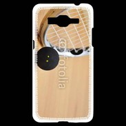 Coque Samsung Grand Prime 4G Squash raquette et balle