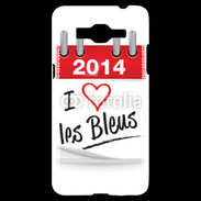 Coque Samsung Grand Prime 4G J'aime les bleus 2014