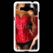 Coque Samsung Grand Prime 4G Belles et sexy en noir et rouge