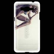 Coque Samsung Grand Prime 4G Femme sexy pensante en lingerie