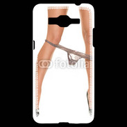 Coque Samsung Grand Prime 4G jambes talons aiguilles lingerie sexy