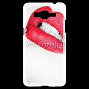 Coque Samsung Grand Prime 4G bouche sexy rouge à lèvre gloss crayon contour