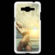 Coque Samsung Grand Prime 4G Femme sexy à la plage 10