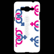 Coque Samsung Grand Prime 4G Symboles homme femme