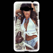 Coque Samsung Grand Prime 4G Charme à vélo