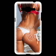 Coque Samsung Grand Prime 4G Femme de rêve à la plage