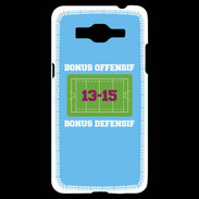 Coque Samsung Grand Prime 4G Bonus Offensif-Défensif Bleu