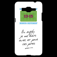 Coque Samsung Grand Prime 4G Les potes Bonus offensif-défensif Blanc