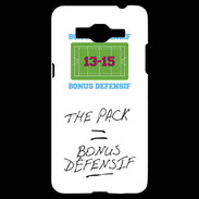 Coque Samsung Grand Prime 4G The pack Bonus offensif-défensif Blanc