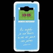Coque Samsung Grand Prime 4G Les potes Bonus offensif-défensif Bleu