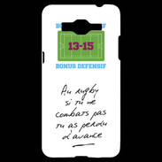 Coque Samsung Grand Prime 4G Le combat Bonus offensif-défensif Blanc