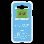 Coque Samsung Grand Prime 4G The pack Bonus offensif-défensif Bleu