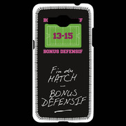 Coque Samsung Grand Prime 4G Fin de match Bonus offensif-défensif Noir
