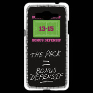 Coque Samsung Grand Prime 4G The pack Bonus offensif-défensif Noir