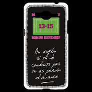 Coque Samsung Grand Prime 4G Le combat Bonus offensif-défensif Noir