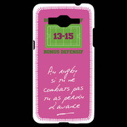 Coque Samsung Grand Prime 4G Le combat Bonus offensif-défensif Rose