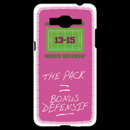 Coque Samsung Grand Prime 4G The pack Bonus offensif-défensif Rose