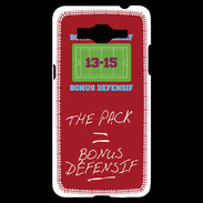 Coque Samsung Grand Prime 4G The pack Bonus offensif-défensif Rouge