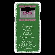 Coque Samsung Grand Prime 4G Plaquage Bonus offensif-défensif Vert