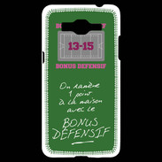 Coque Samsung Grand Prime 4G 1 point bonus offensif-défensif Vert