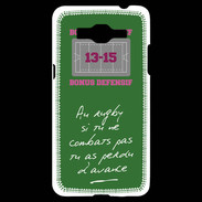 Coque Samsung Grand Prime 4G Le combat Bonus offensif-défensif Vert