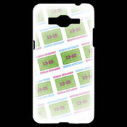Coque Samsung Grand Prime 4G Dégradé Bonus Offensif-défensif Blanc