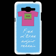 Coque Samsung Grand Prime 4G Bonus offensif-Défensif Adjoint terrain Bleu