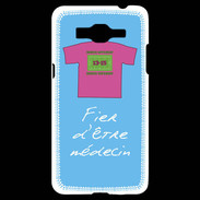 Coque Samsung Grand Prime 4G Médecin Bonus offensif-défensif Bleu